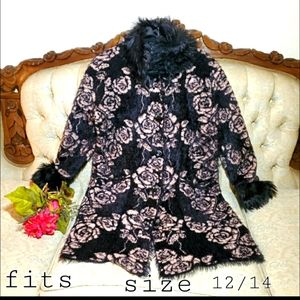 Black Rivet Sweater/Coat